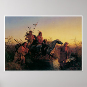 The Captive Charger, 1854 Poster