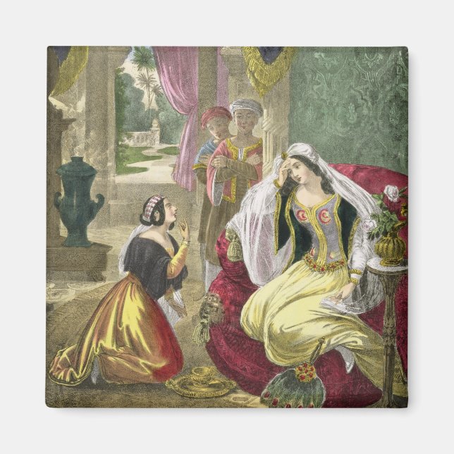 The Captive Hebrew Maid that Waited on Naaman's Wi Magnet (Front)