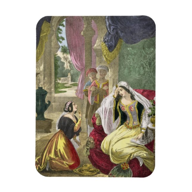 The Captive Hebrew Maid that Waited on Naaman's Wi Magnet (Vertical)