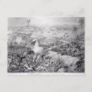 The Capture of El Caney, El Paso Postcard