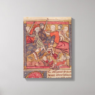 The Capture of Ferdinand of Portugal  Count Canvas Print