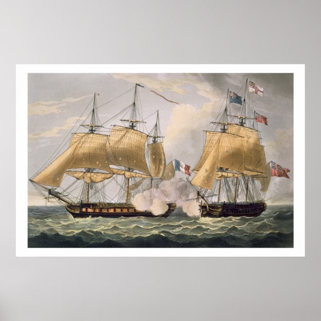 The Capture of La Clorinde, February 26th 1814, en Poster (Front)