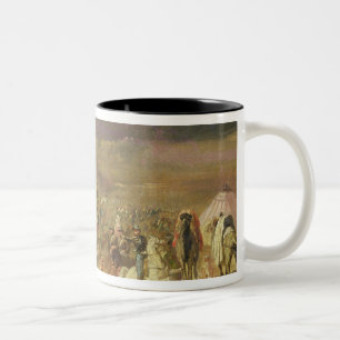 The Capture of the Retinue of Abd-el-Kader Two-Tone Coffee Mug