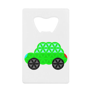 The Car Of Life - Sacred Shapes A2. Credit Card Bottle Opener
