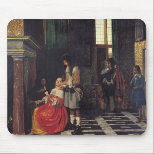 The Card Players, c.1663-65 Mouse Pad