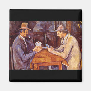 The Card Players_Impressionists Magnet