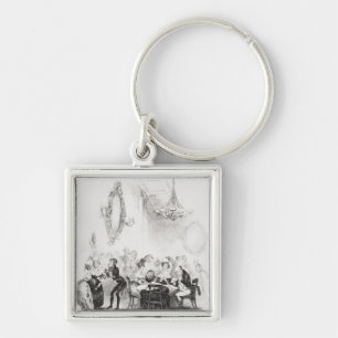 The card room at Bath Keychain