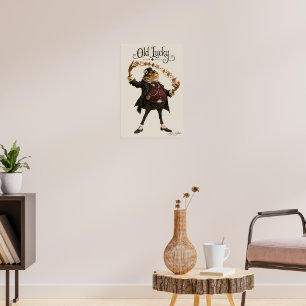 The Card Sharp Toad Poster