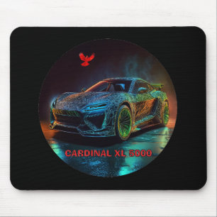 The Cardinal XL5000 Elite Sports Car Mouse Pad