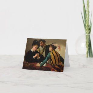 The Cardsharps by Caravaggio Thank You Card
