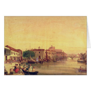 The Careenage, Bridgetown, Barbados, c.1848