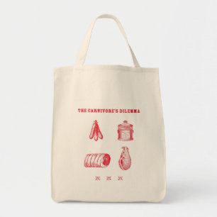 The Carnivore's Dilemma Tote Bag