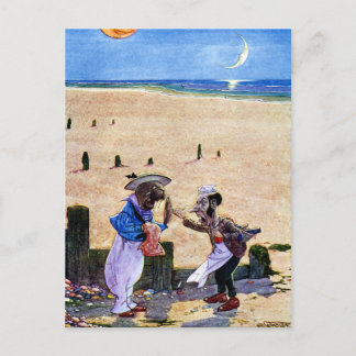 The Carpenter and the Walrus - Alice in Wonderland Postcard