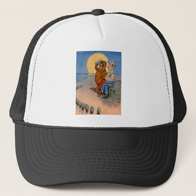 The Carpenter, The Walrus and the Oysters Trucker Hat (Front)