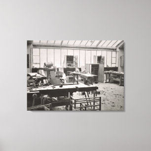 The Carpenter's Workshop, from the Workshops of th Canvas Print