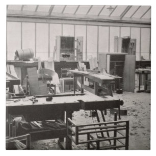 The Carpenter's Workshop, from the Workshops of th Tile