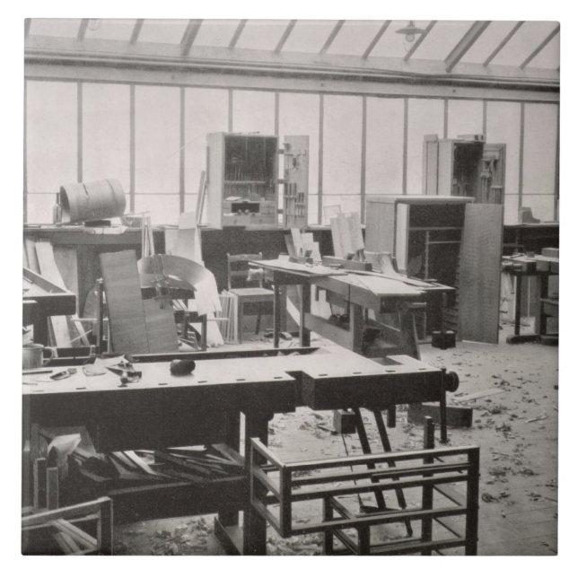 The Carpenter's Workshop, from the Workshops of th Tile (Front)