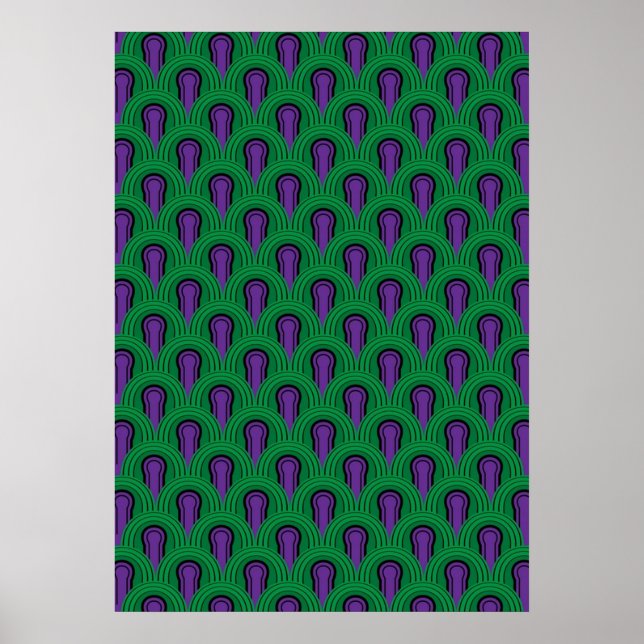 The carpet from room 237 from The Shining Poster (Front)