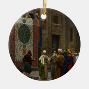 The Carpet Merchant, c.1887 (oil on canvas) Ceramic Ornament