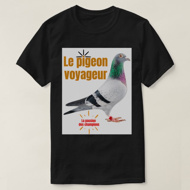 the carrier pigeon 3 T-Shirt (Design Front)