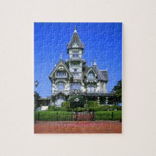 The Carson Mansion in Eureka, California Jigsaw Puzzle