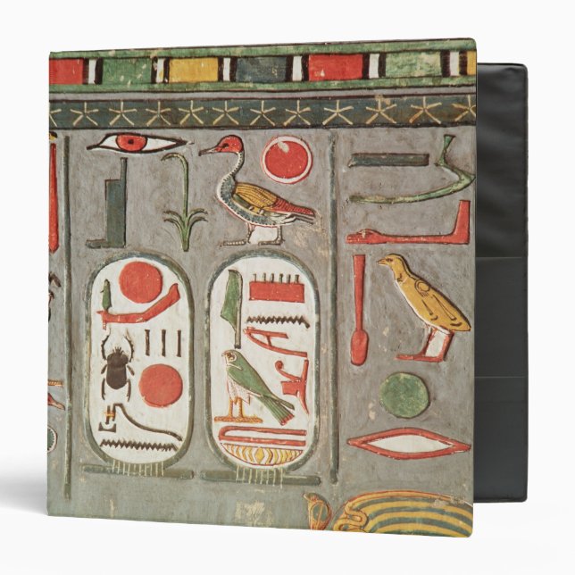 The cartouche of the king binder (Front/Inside)