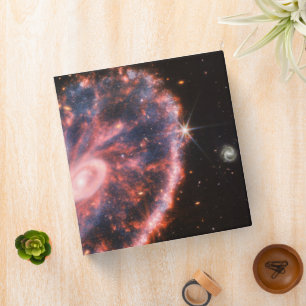 The Cartwheel Galaxy And Its Companion Galaxies. Binder