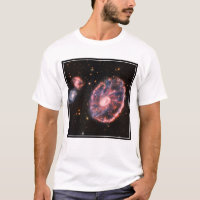 The Cartwheel Galaxy And Its Companion Galaxies.
