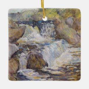 The Cascade Ceramic Ornament
