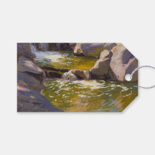 The Cascading Waterfall (by E.H. Potthast) Gift Tags