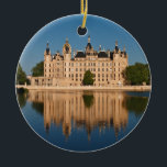 The castle in Schwerin in Germany Ceramic Ornament<br><div class="desc">The castle in Schwerin in Germany.</div>