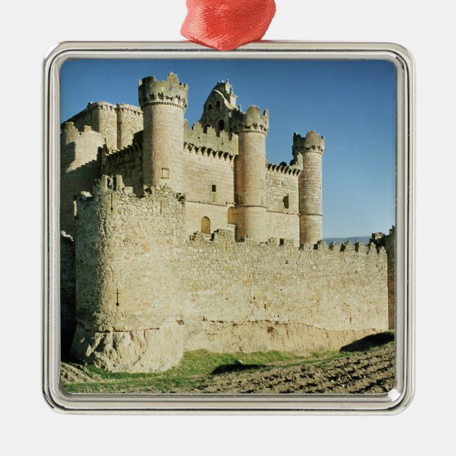 The castle metal ornament (Front)
