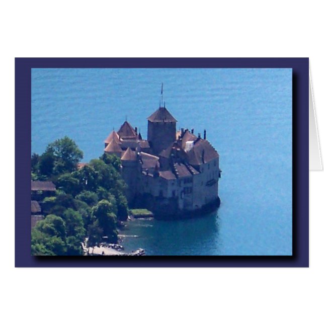 The Castle of Chillon from above! (Front Horizontal)