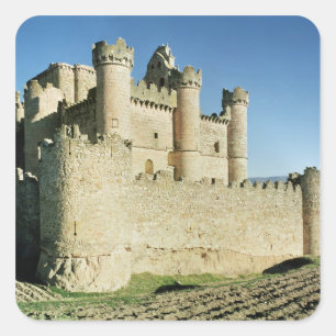 The castle square sticker