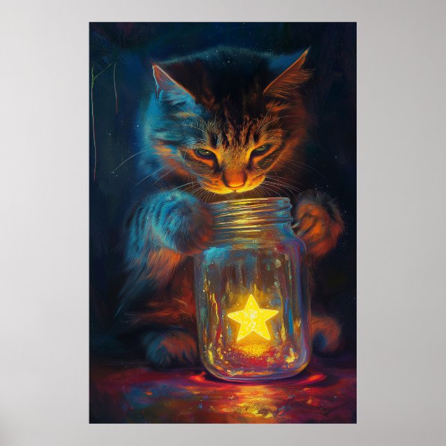 The Cat and The Star A Dream Waiting to be Free Poster (Front)