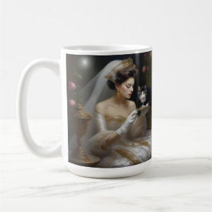 The Cat Bride Oil Paint, Coffee Mug