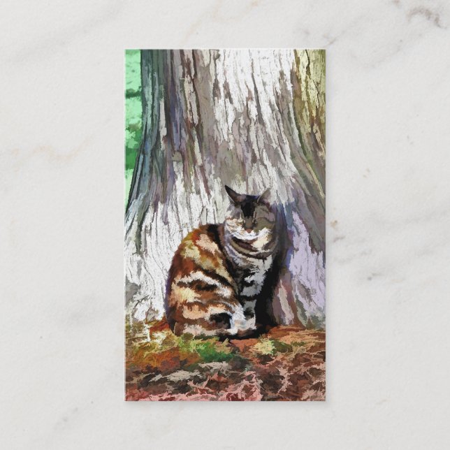 THE CAT BUSINESS CARD (Front)