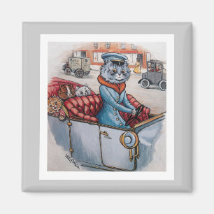 The Cat Chauffeur Magnet