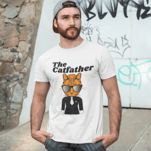 THE CAT FATHER CAT DAD T-Shirts