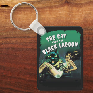 The Cat from the Black Lagoon Keychain