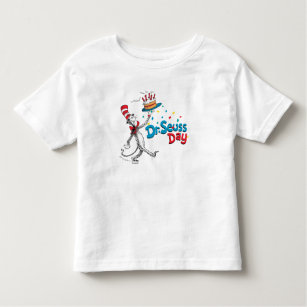 The Cat in the Hat   Dr. Seuss Day Toddler T-shirt