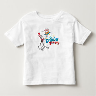 The Cat in the Hat   Dr. Seuss's Birthday Toddler T-shirt