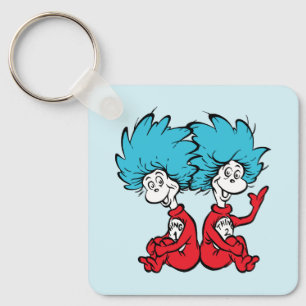 The Cat in the Hat Thing 1 & Thing 2 Keychain