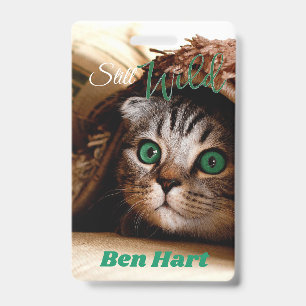 The Cat Is Still Wild Badge