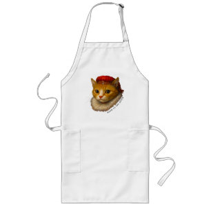 The Cat Queen Long Apron