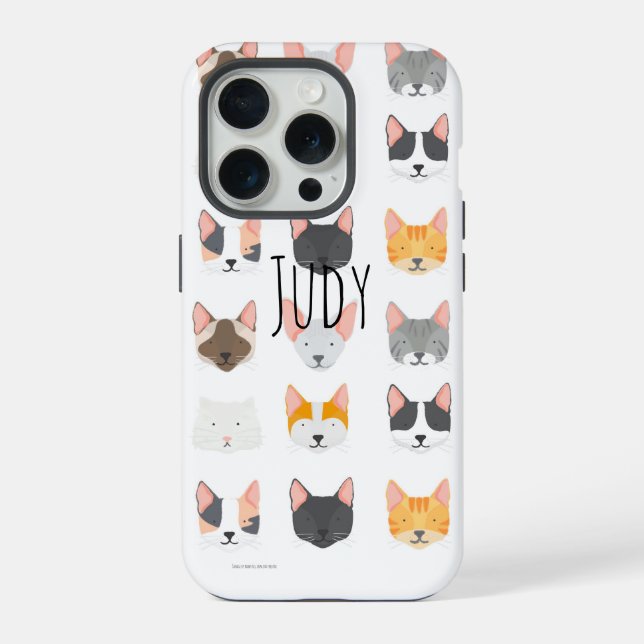 The Cat’s Meow Personalized  iPhone Case (Back)