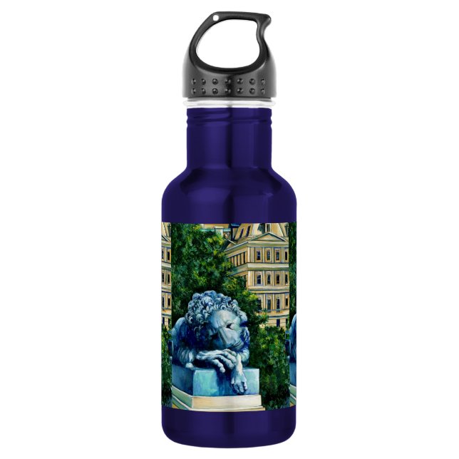 The Cat who ate the Canary 532 Ml Water Bottle (Front)