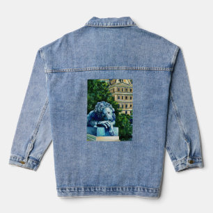 The Cat Who ate the Canary Denim Jacket