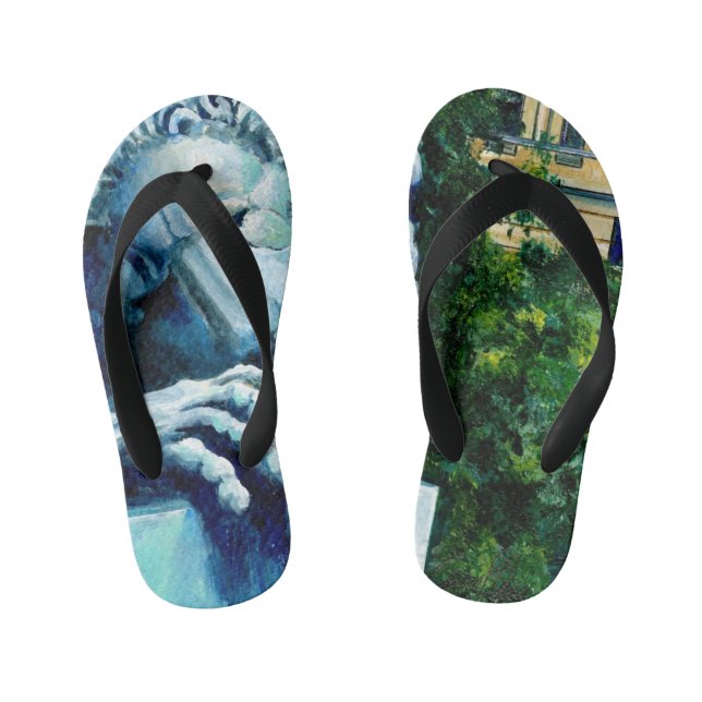 The Cat who ate the Canary Kid's Flip Flops (Footbed)