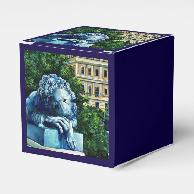 The Cat, Who ate the Canary, Washington DC Favor Box (Front Side)